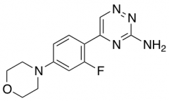 5-[2-Fluoro-4-(morpholin-4-yl)phenyl]-1,2,4-triazin-3-amine
