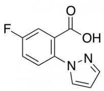 5-Fluoro-2-(1H-pyrazol-1-yl)benzoic Acid
