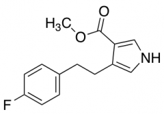 4-[2-(4-fluoro-phenyl)-ethyl]-1h-pyrrole-3-carboxylic acid methyl ester