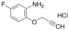 5-fluoro-2-(prop-2-yn-1-yloxy)aniline hydrochloride