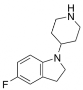 5-fluoro-1-(piperidin-4-yl)-2,3-dihydro-1H-indole
