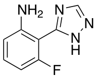 3-fluoro-2-(1H-1,2,4-triazol-3-yl)aniline