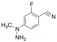 2-Fluoro-4-(1-methylhydrazin-1-yl)benzonitrile