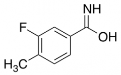 4-fluoro-N'-hydroxy-3-methylbenzene-1-carboximidamide