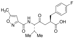 (&alpha;R)-4-Fluoro-&alpha;-[(3S)-4-methyl-3-[[(5-methyl-3-isoxazolyl)carbonyl]ami