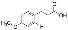 3-(2-fluoro-4-methoxyphenyl)propanoic Acid