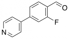 2-fluoro-4-(pyridin-4-yl)benzaldehyde