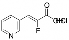 2-fluoro-3-(pyridin-3-yl)prop-2-enoic Acid hydrochloride