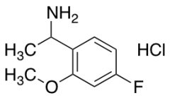 1-(4-fluoro-2-methoxyphenyl)ethan-1-amine hydrochloride