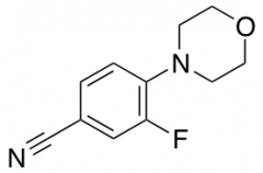 3-fluoro-4-(morpholin-4-yl)benzonitrile