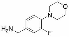 [3-fluoro-4-(morpholin-4-yl)phenyl]methanamine