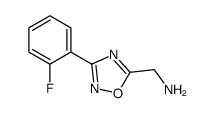 [3-(2-Fluorophenyl)-1,2,4-oxadiazol-5-yl]methanamine