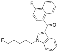 (4-Fluoro-1-naphthalenyl)[1-(5-fluoropentyl)-1H-indol-3-yl]methanone