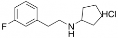 N-[2-(3-fluorophenyl)ethyl]cyclopentanamine hydrochloride