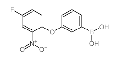 3-(4-Fluoro-2-nitrophenoxy)phenylboronic Acid