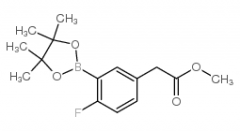 2-Fluoro-5-(methoxycarbonylmethyl)phenylboronic acid, pinacol ester