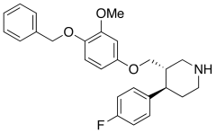(3S,4R)-4-(4-Fluorophenyl)-3-[[3-methoxy-4-(benzyloxy)phenoxy]methyl]piperidine