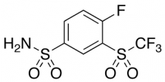 4-Fluoro-3-[(trifluoromethyl)sulfonyl]benzenesulfonamide