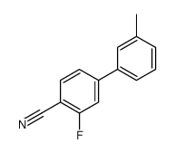 2-Fluoro-4-(3-methylphenyl)benzonitrile