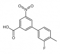 3-(3-Fluoro-4-methylphenyl)-5-nitrobenzoic acid