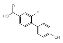 3-Fluoro-4-(4-hydroxyphenyl)benzoic acid