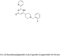 6-(1-(2-Fluorobenzyl)piperidin-4-yl)-2-(pyridin-2-yl)pyrimidin-4(1H)-one