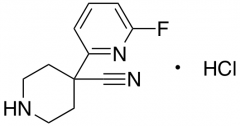 4-(6-Fluoropyridin-2-yl)piperidine-4-carbonitrile Hydrochloride