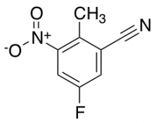 5-Fluoro-2-methyl-3-nitro-benzonitrile