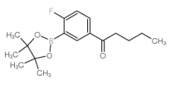 2-Fluoro-5-pentanoylphenylboronic Acid Pinacol Ester