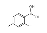 2-Fluoro-4-iodophenylboronic acid