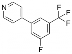 4-[3-Fluoro-5-(trifluoromethyl]phenyl)pyridine