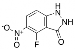 4-Fluoro-3-hydroxy-5-nitro (1H)indazole