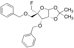 4-​c-​(Fluoromethyl)​-​1,​2-​O-​(1-​methylethylidene)​-​3,​5-​bis-​