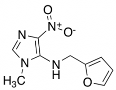N-(furan-2-ylmethyl)-1-methyl-4-nitro-1H-imidazol-5-amine