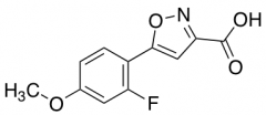 5-(2-Fluoro-4-methoxyphenyl)-1,2-oxazole-3-carboxylic acid