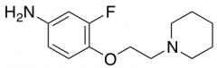 3-Fluoro-4-[2-(1-piperidinyl)ethoxy]phenylamine