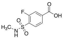 3-Fluoro-4-(methylsulfamoyl)benzoic Acid