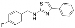 N-[(4-Fluorophenyl)methyl]-4-phenyl-1,3-thiazol-2-amine