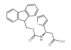 Fmoc-(r)-3-amino-3-(2-thienyl)-propionic acid