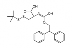 Fmoc-d-cys(stbu)-oh