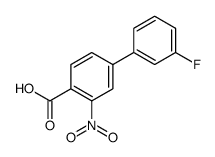 4-(3-Fluorophenyl)-2-nitrobenzoic acid