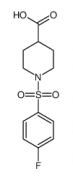 1-[(4-Fluorophenyl)sulfonyl]-4-piperidinecarboxylic acid