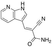(E)-2-cyano-3-(1H-pyrrolo[2,3-b]pyridin-3-yl)acrylamide