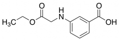 3-[(2-ethoxy-2-oxoethyl)amino]benzoic Acid