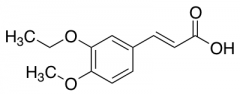 3-(3-ethoxy-4-methoxyphenyl)prop-2-enoic Acid