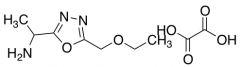 1-[5-(Ethoxymethyl)-1,3,4-oxadiazol-2-yl]ethan-1-amine, oxalic Acid