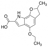 5-Ethoxy-2-methyl-2H,3H,8H-furo[3,2-g]indole-7-carboxylic Acid