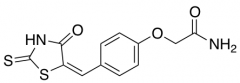 2-{4-[(E)-(2-Mercapto-4-oxo-1,3-thiazol-5(4H)-ylidene)methyl]phenoxy}acetamide