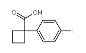 1-(4-Fluorophenyl)cyclobutanecarboxylic acid