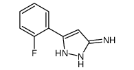 5-(2-Fluorophenyl)-2H-pyrazol-3-amine